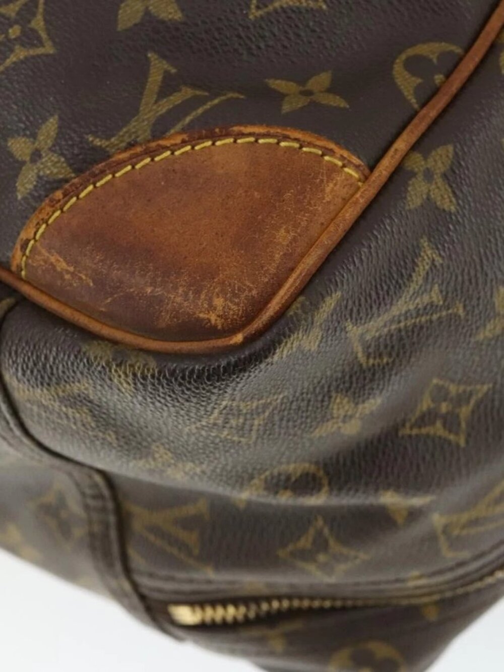 LOUIS VUITTON Monogram Sirius 55 Boston Bag M41404 LV Auth 165054 - Picture 5 of 16